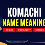 komachi name meaning