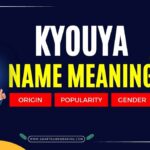kyouya name meaning