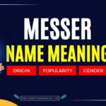 messer name meaning