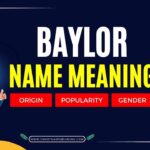 Baylor Name Meaning