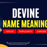 Devine Name Meaning