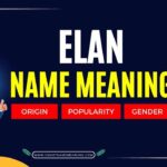 Elan Name Meaning