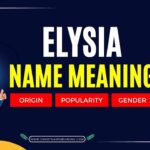 Elysia Name Meaning