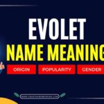 Evolet Name Meaning