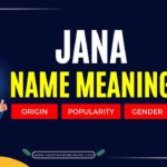 Jana Name Meaning