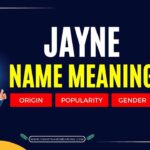 Jayne Name Meaning