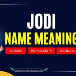 Jodi Name Meaning