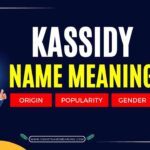 Kassidy Name Meaning