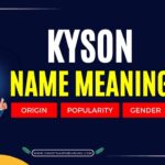 Kyson Name Meaning