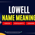 Lowell Name Meaning