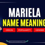 Mariela Name Meaning