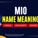 Mio Name Meaning