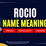 Rocio Name Meaning