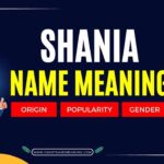 Shania Name Meaning