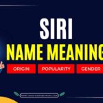 Siri Name Meaning