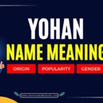 Yohan Name Meaning