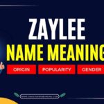 Zaylee Name Meaning