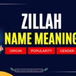 Zillah Name Meaning